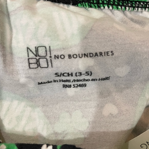 🆕 NoBo No Boundaries 🍀St Patrick’s Day “Kiss Me, I’m Irish”” Ankle Leggings - Picture 3 of 3